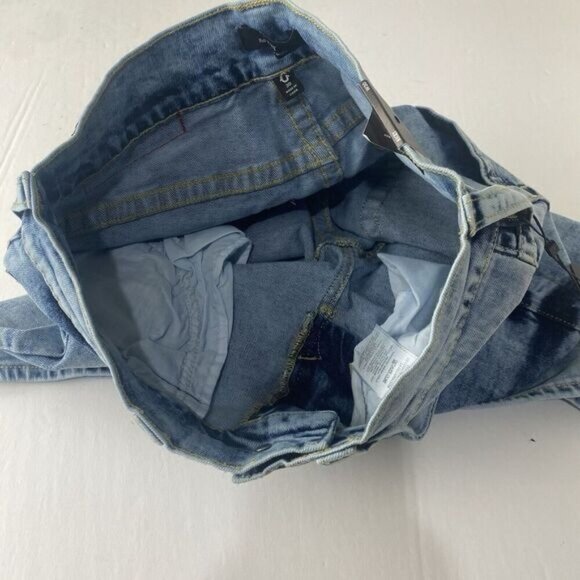 True Religion Men's Ricky Relaxed Straight Jeans Shorts  Sz 32 Blue  107220R New - Picture 13 of 15